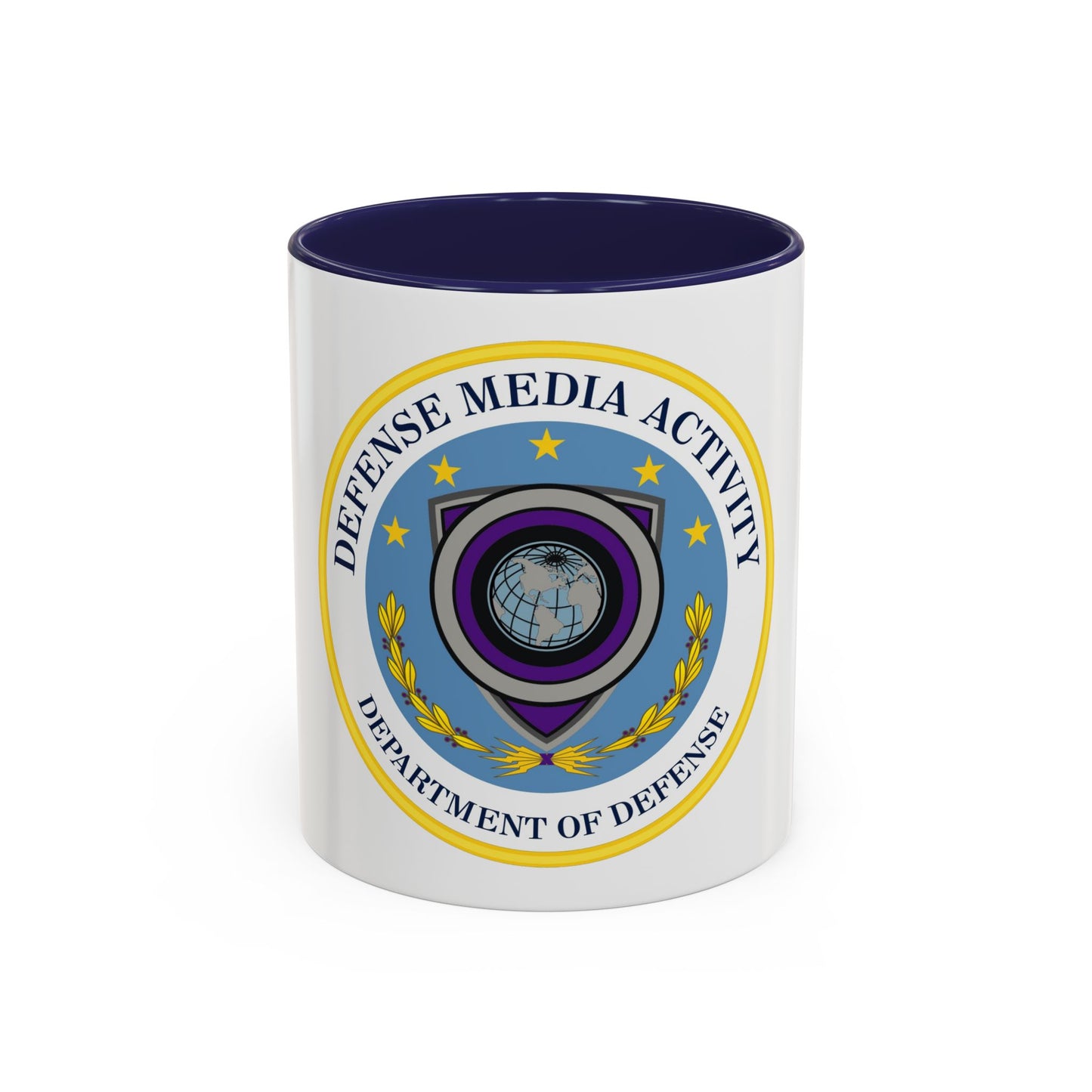 Defense Media Activity (U.S. Army) Accent Coffee Mug