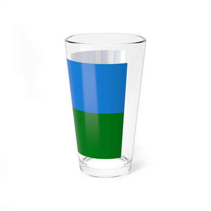 Flag of Kogalym (Russia) Pint Glass 16oz