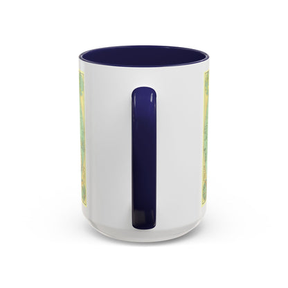 World Map (1935) (Map) Accent Coffee Mug
