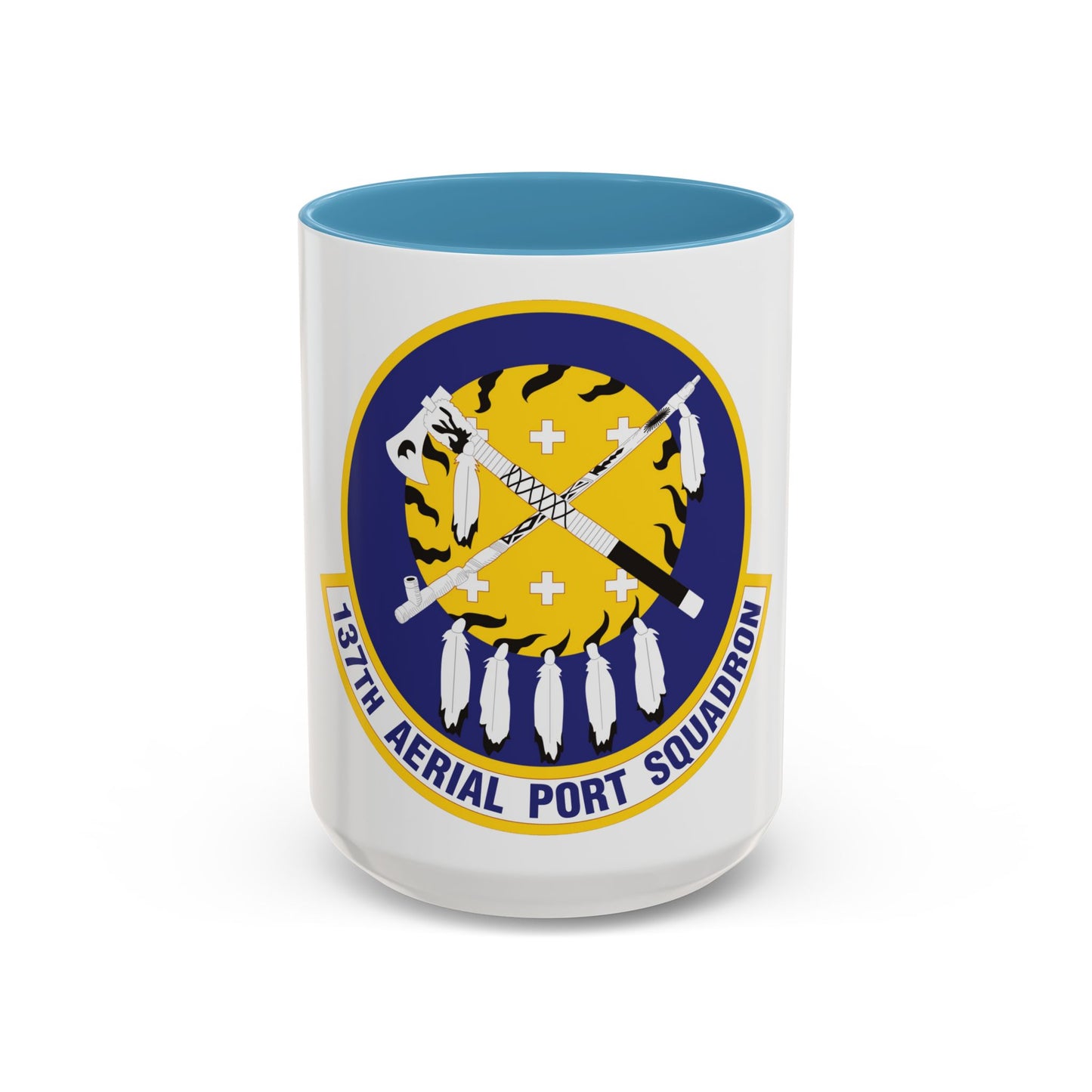 137th Aerial Port Squadron (U.S. Air Force) Accent Coffee Mug