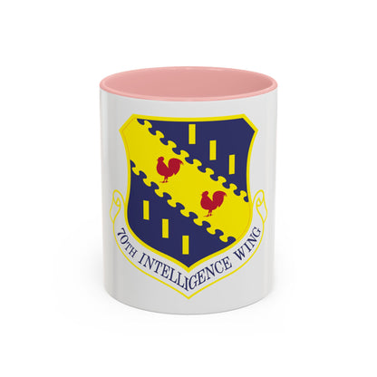 70th Intelligence Wing (U.S. Air Force) Accent Coffee Mug