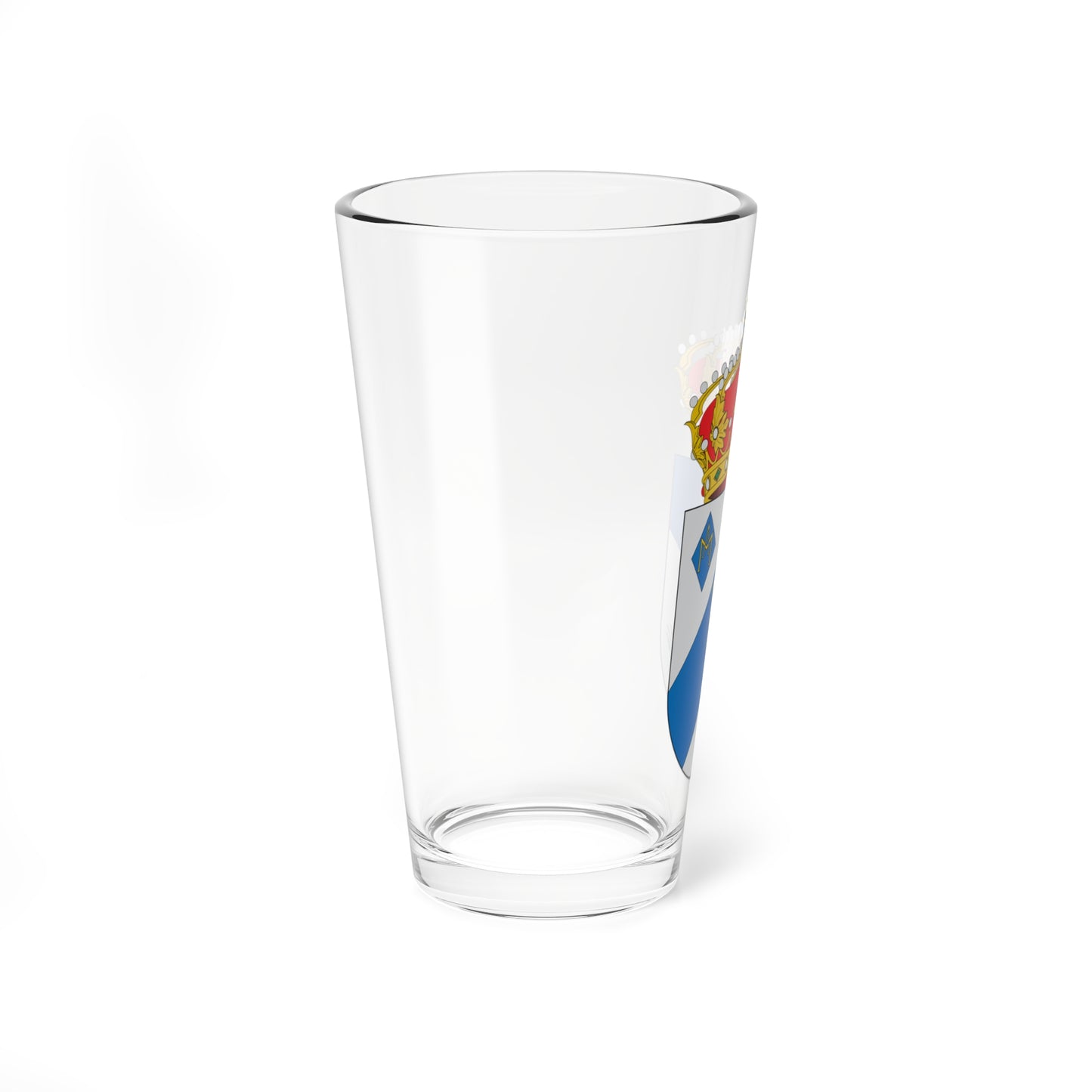Escudo de María de Huerva (Spain) (Coat of Arms) Pint Glass 16oz