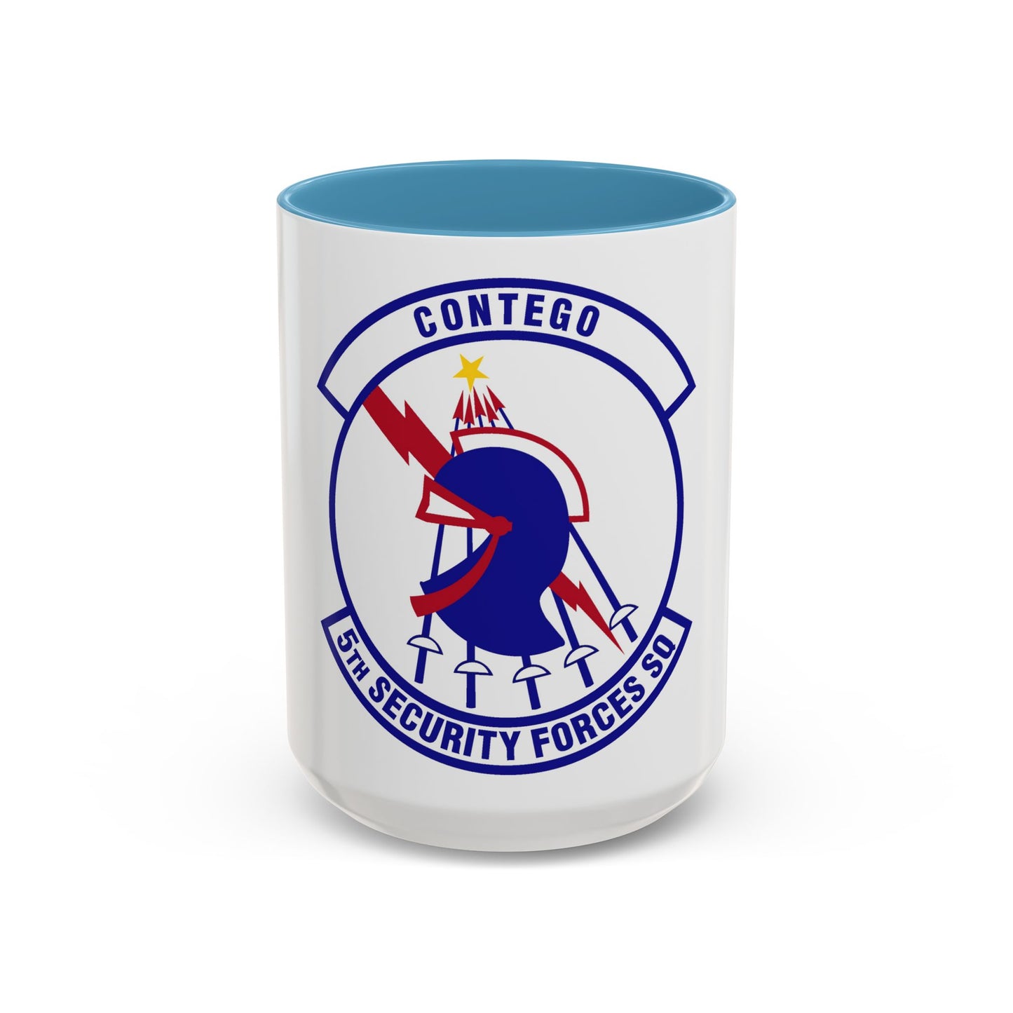 5th Security Forces Squadron (U.S. Air Force) Accent Coffee Mug