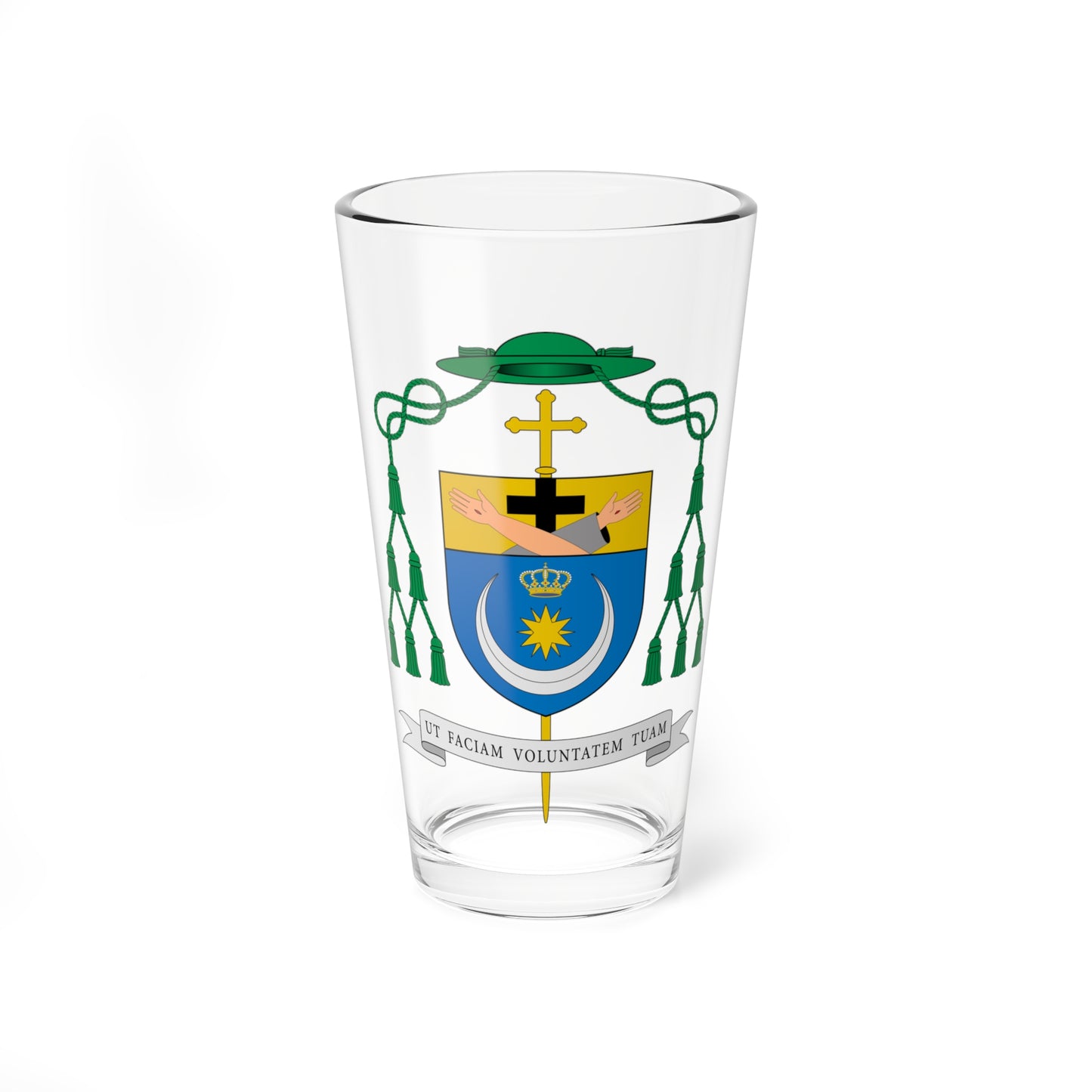 Escudo de Jerzy Maculewicz (Spain) (Coat of Arms) Pint Glass 16oz