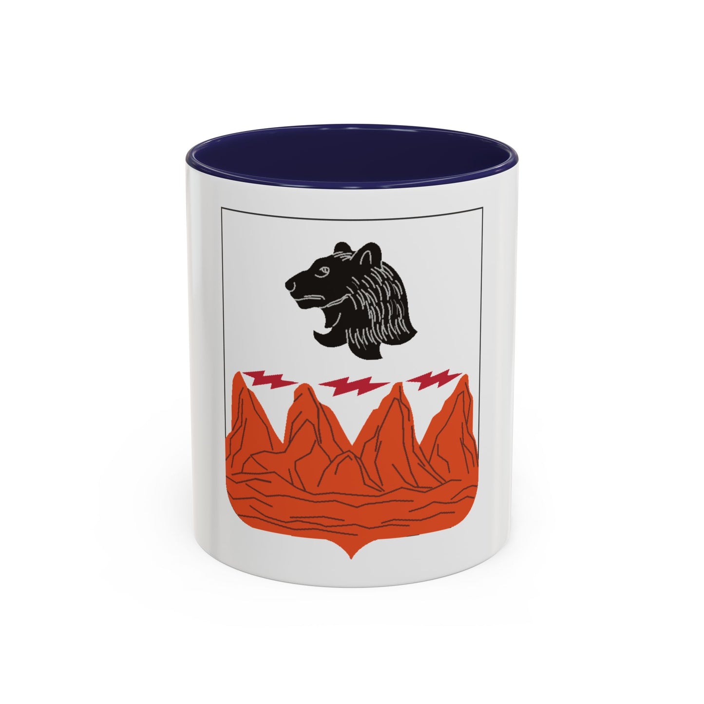 4 Signal Battalion 2 (U.S. Army) Accent Coffee Mug