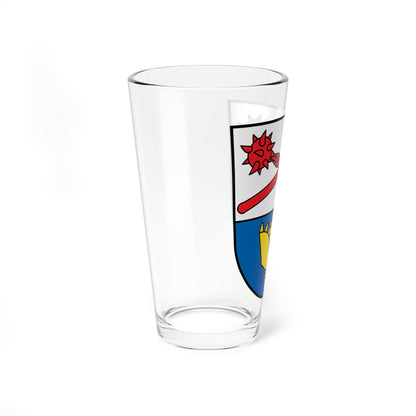 DEU Ampfing COA (Germany) (Coat of Arms) Pint Glass 16oz
