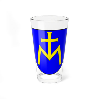 Malans wappen (Switzerland) (Coat of Arms) Pint Glass 16oz