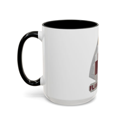 818 Medical Battalion (U.S. Army) Accent Coffee Mug