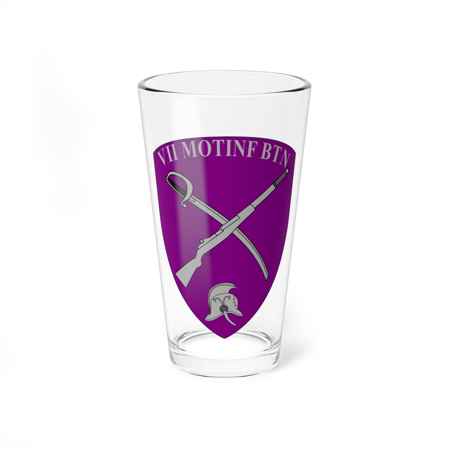 Emblem for the VII-JDR (Denmark) (Coat of Arms) Pint Glass 16oz