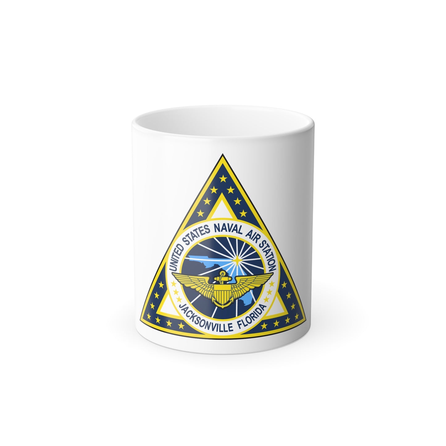 NAS Jacksonville FL (U.S. Navy) Color Changing Mug 11oz