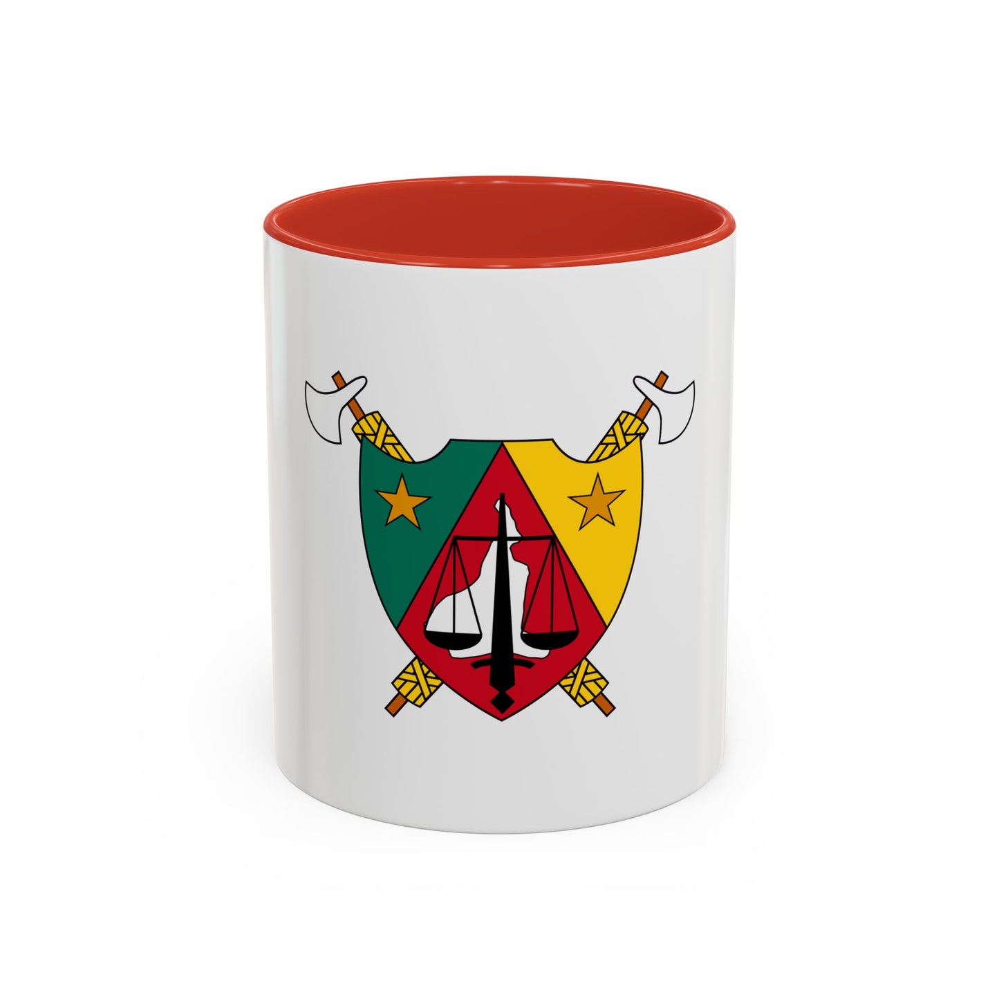 Coat of Arms of Cameroon (1960-1961) - Accent Coffee Mug
