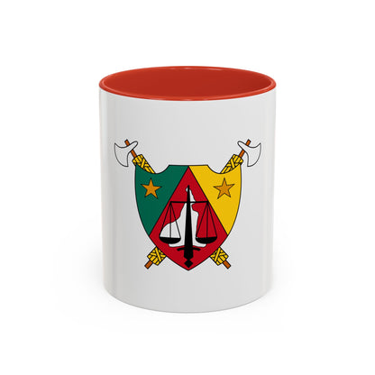 Coat of Arms of Cameroon (1960-1961) - Accent Coffee Mug