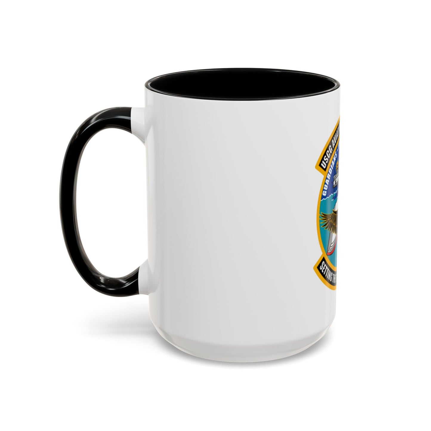 ATC Mobile AL   Aviation Training Center (U.S. Coast Guard) Accent Coffee Mug