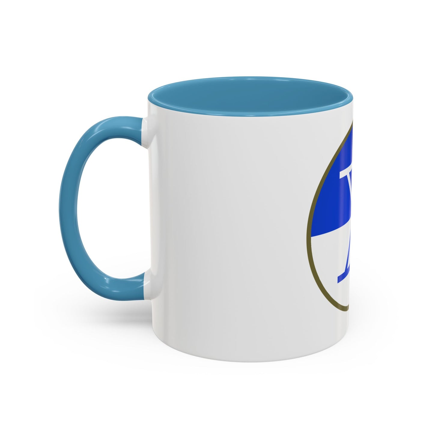 X Corps (U.S. Army) Accent Coffee Mug
