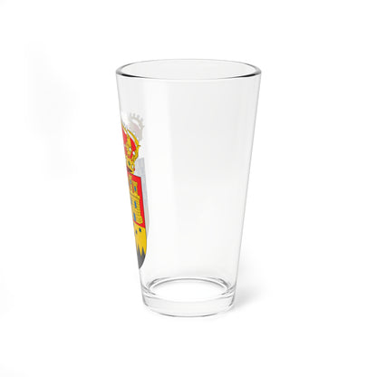 Escudo de Descargamaría (Spain) (Coat of Arms) Pint Glass 16oz