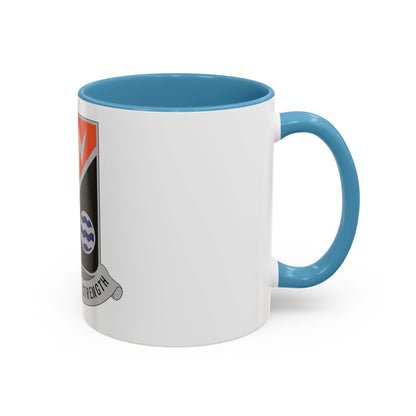 58 Signal Battalion (U.S. Army) Accent Coffee Mug