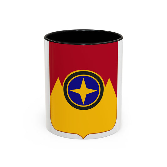 607th Armored Field Artillery Battalion v2 (U.S. Army) Accent Coffee Mug