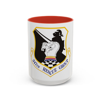 347th Rescue Group (U.S. Air Force) Accent Coffee Mug