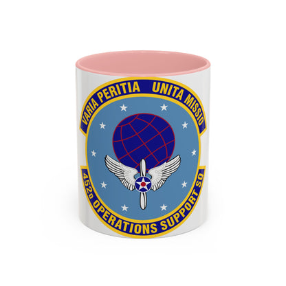 452d Operations Support Squadron (U.S. Air Force) Accent Coffee Mug