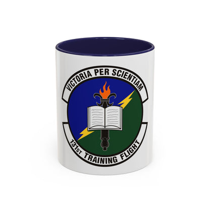 131st Training Flight (U.S. Air Force) Accent Coffee Mug