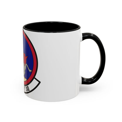 22d Airlift Squadron (U.S. Air Force) Accent Coffee Mug