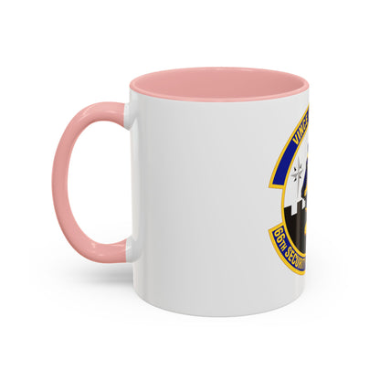 66th Security Forces Squadron (U.S. Air Force) Accent Coffee Mug