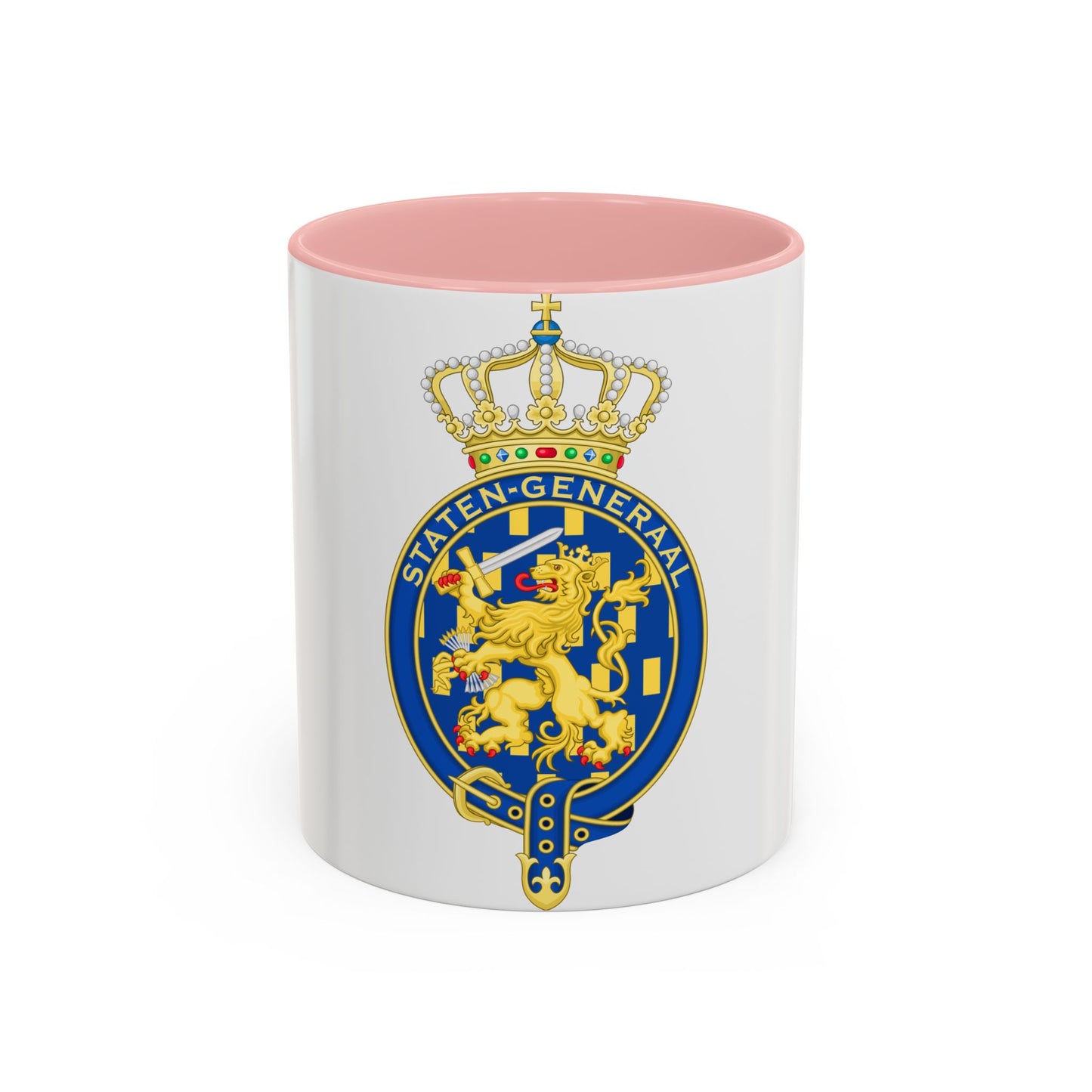 Coat of arms of the Staten Generaal - Accent Coffee Mug