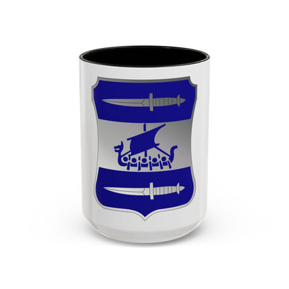 2 Infantry Battalion (U.S. Army) Accent Coffee Mug
