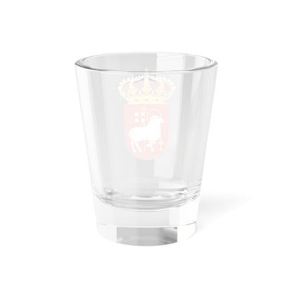 HMS Visby vapen jagare (Sweden) (Coat of Arms) Shot Glass 1.5oz
