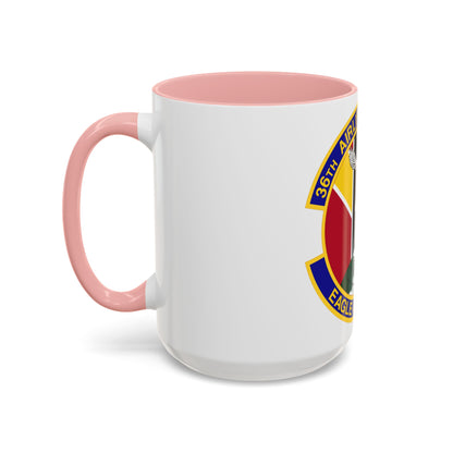 36th Airlift Squadron (U.S. Air Force) Accent Coffee Mug