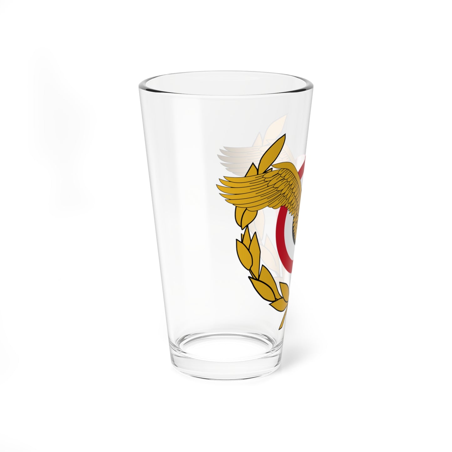 Emblem of the Syrian Arab Air Force (Syria) (Coat of Arms) Pint Glass 16oz