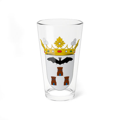 Escudo de Albacete (Spain) (Coat of Arms) Pint Glass 16oz