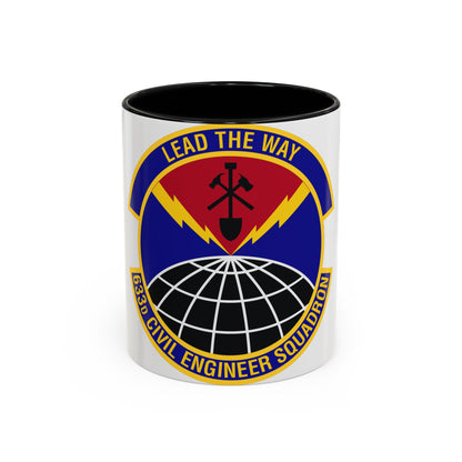 633d Civil Engineer Squadron (U.S. Air Force) Accent Coffee Mug