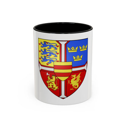 Christian I of Denmark Coat of Arms 1457-1460 - Accent Coffee Mug