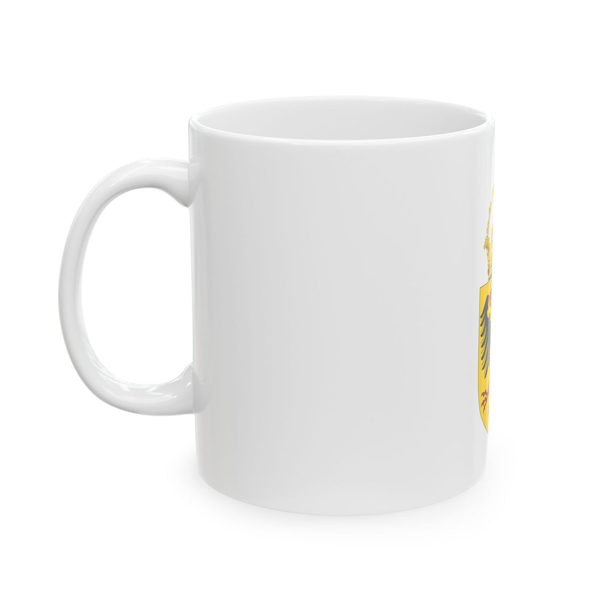 Coat of Arms of the Holy Roman Emperor (1433-1450) - White Coffee Mug