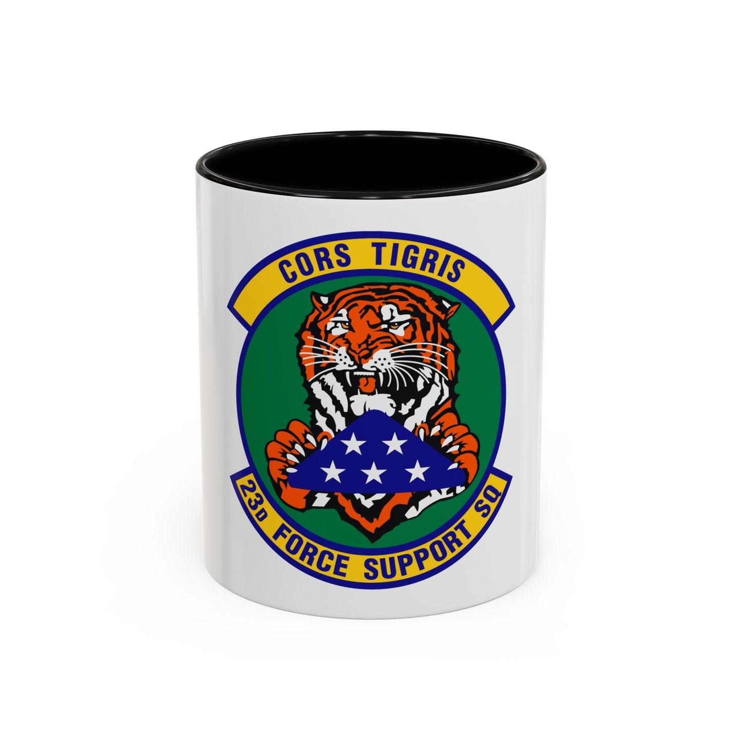 23d Force Support Squadron (U.S. Air Force) Accent Coffee Mug