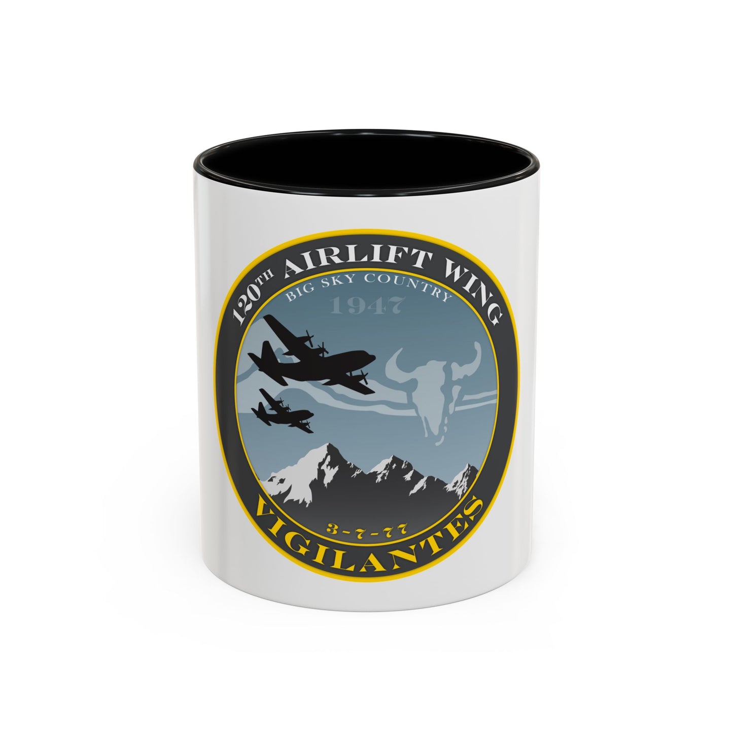 120th Airlift Wing (U.S. Air Force) Accent Coffee Mug