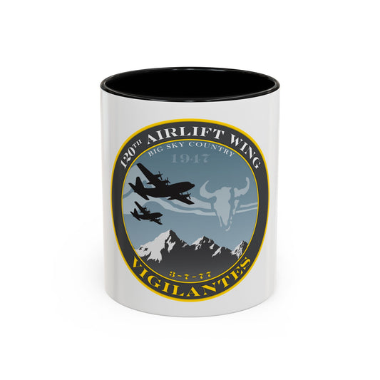 120th Airlift Wing (U.S. Air Force) Accent Coffee Mug