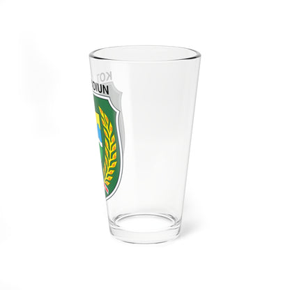 Seal of the City of Madiun (Indonesia) (Coat of Arms) Pint Glass 16oz