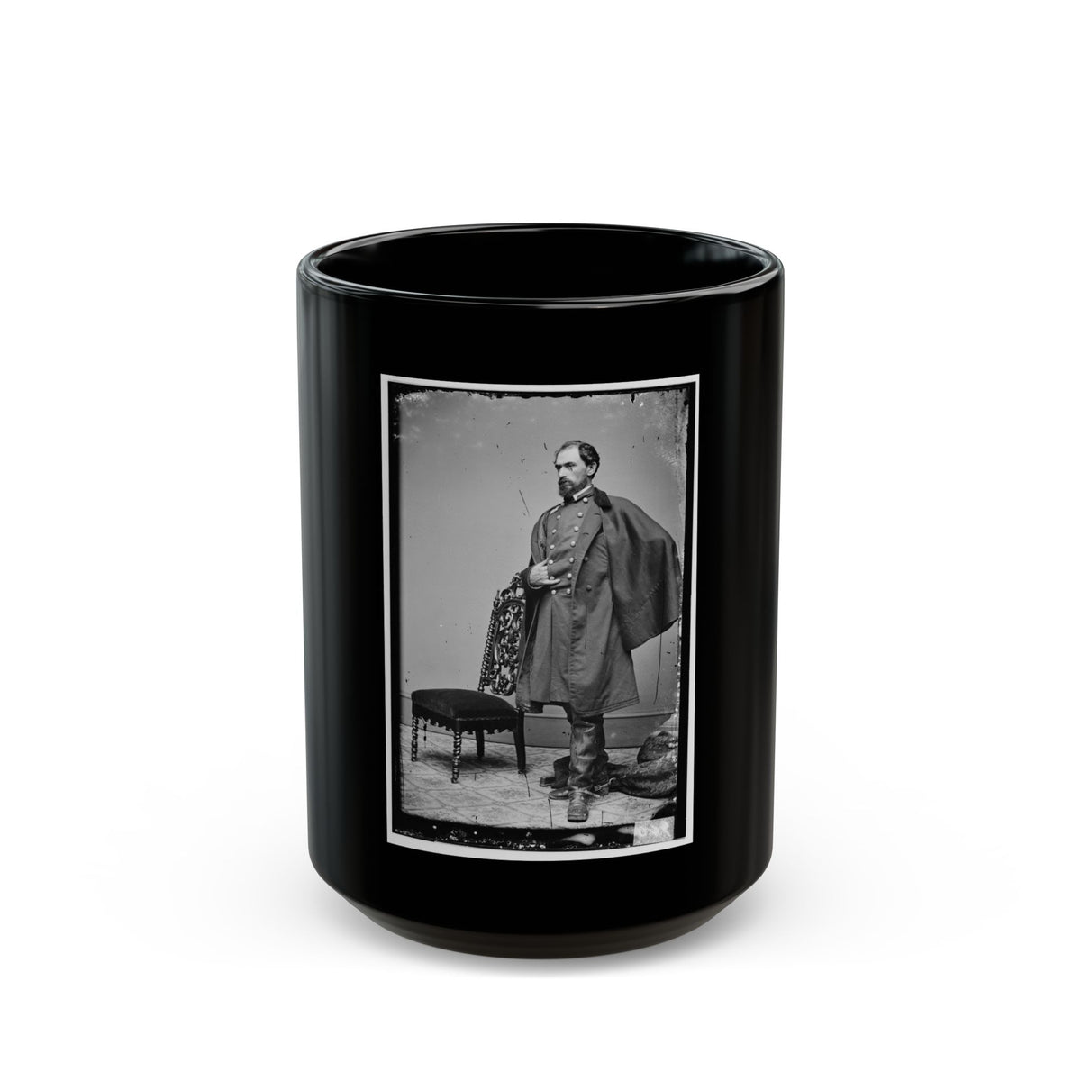 Unidentified 002 (U.S. Civil War) Black Coffee Mug