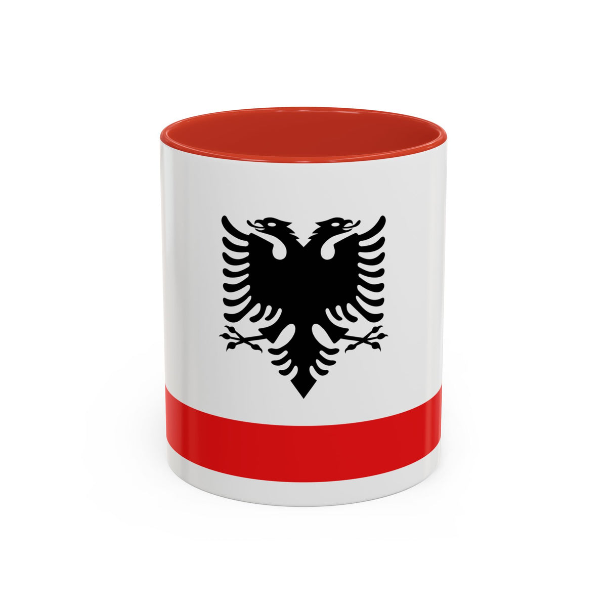 Naval Ensign of Albania - Accent Coffee Mug
