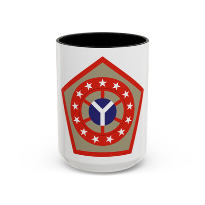 108th Sustainment Brigade (U.S. Army) Accent Coffee Mug