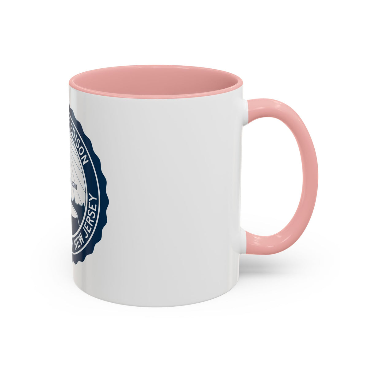 Seal of Edison NJ - Accent Coffee Mug