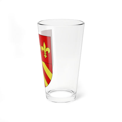 Comano-coat of arms (Switzerland) (Coat of Arms) Pint Glass 16oz