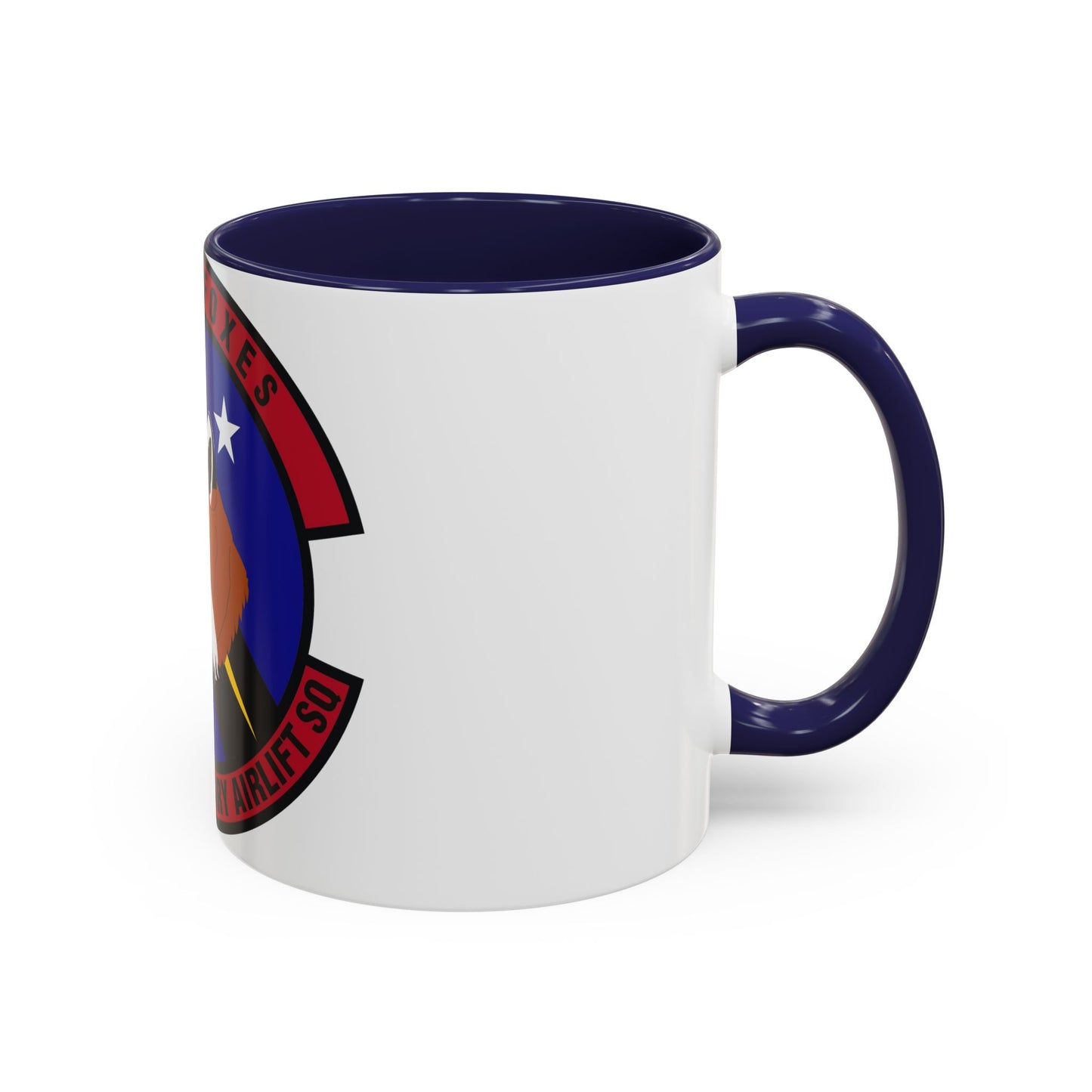 737th Expeditionary Airlift Squadron (U.S. Air Force) Accent Coffee Mug