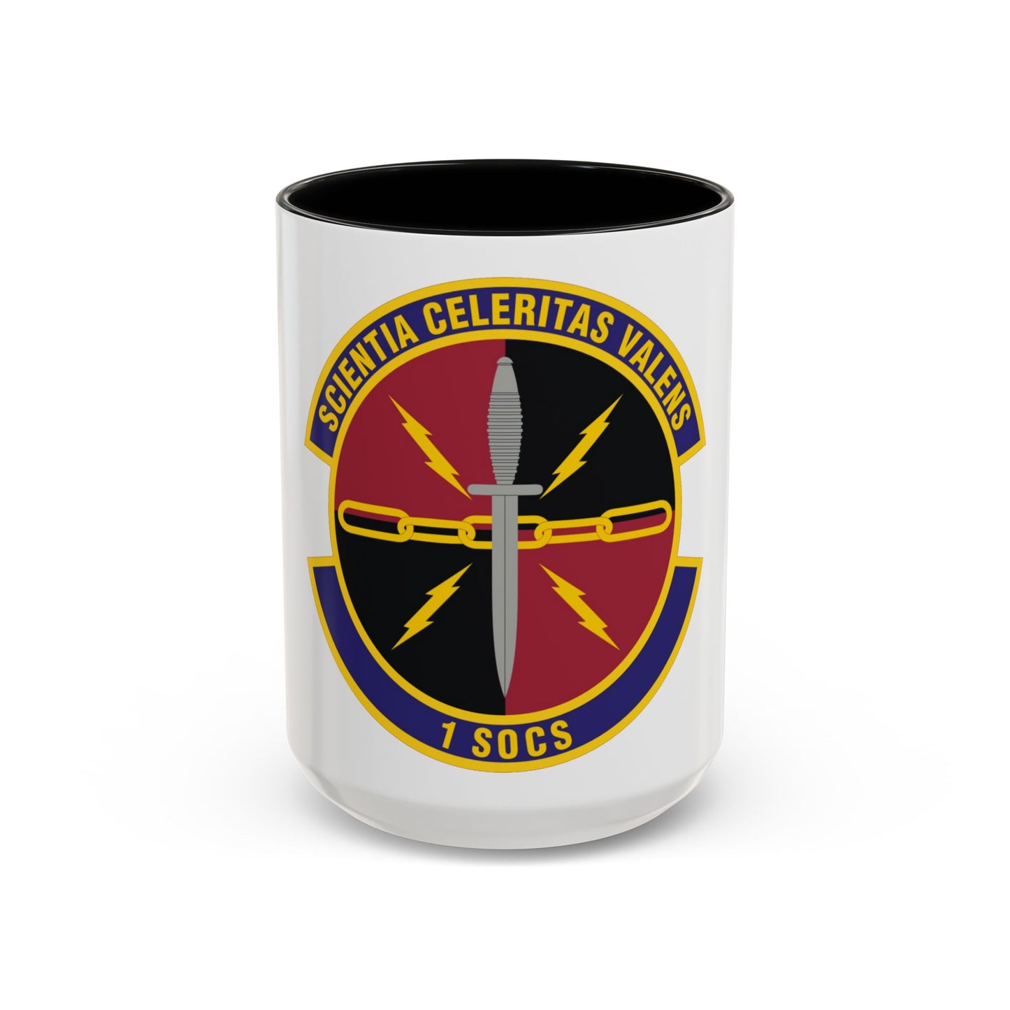 1st Special Operations Communications Squadron (U.S. Air Force) Accent Coffee Mug