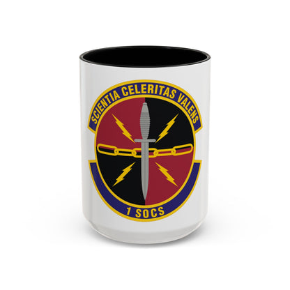 1st Special Operations Communications Squadron (U.S. Air Force) Accent Coffee Mug