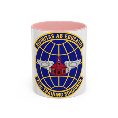 733d Training Squadron (U.S. Air Force) Accent Coffee Mug