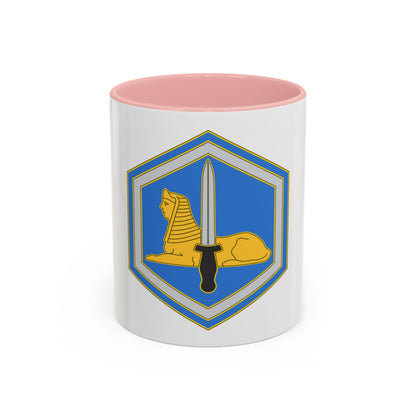 66 Military Intelligence Brigade 3 (U.S. Army) Accent Coffee Mug