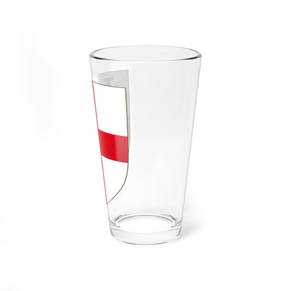 Coat of arms of Universal Anglican Interspiritual Church (United Kingdom) (Coat of Arms) Pint Glass 16oz